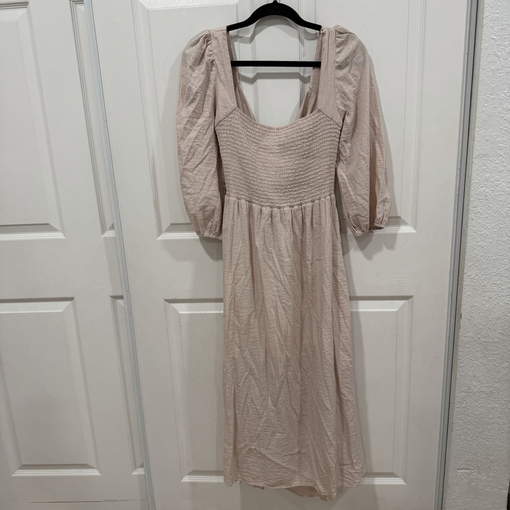 O.P.T. One Pretty Thing Anthropologie Midi Dress Women's Large L‎ - Picture 6 of 7